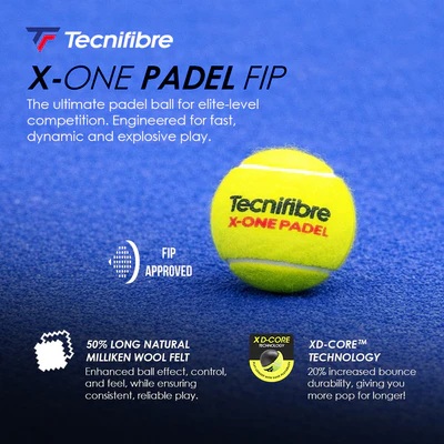 tecnifibre x one padel loptice tecnifibre x one padel loptice